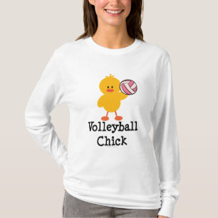 Volleyball Chick Hoodie T-Shirt