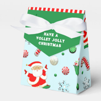 Volleyball Christmas Holiday Favour Box
