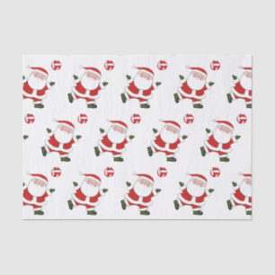 Volleyball Christmas Holiday Tissue Paper