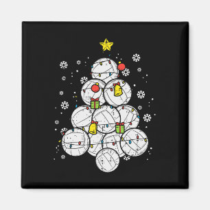 Volleyball Christmas Tree Xmas Sports Player Men W Magnet