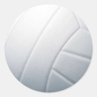 volleyball classic round sticker