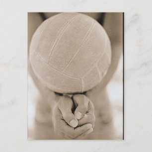 Volleyball Close-Up Postcard
