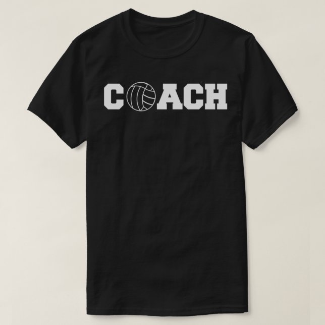 Volleyball Coach 1  T-Shirt (Design Front)