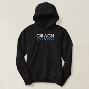 Volleyball Coach Custom Name Hoodie