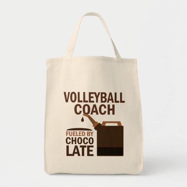Volleyball Coach (Funny) Gift Tote Bag (Front)