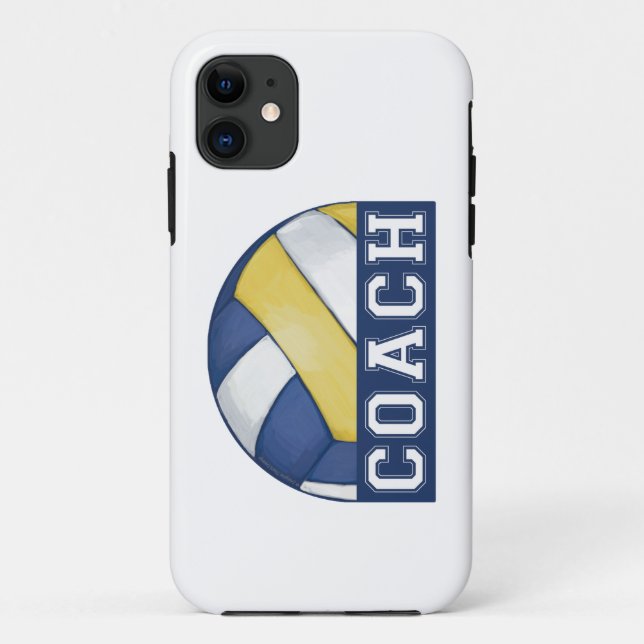 Volleyball Coach iPhone 5/5S Case (Back)