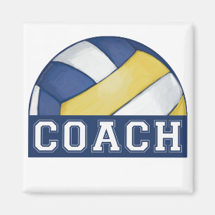 Volleyball Coach Magnet