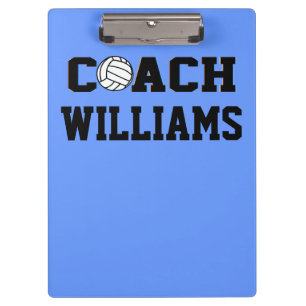 Volleyball Coach - Personalised Clipboard