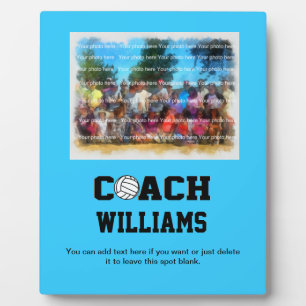 Volleyball Coach - Personalised Plaque