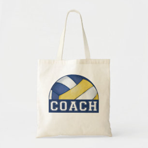 Volleyball Coach Tote Bag