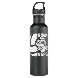 Volleyball coach volleyball player volleyball girl 710 ml water bottle