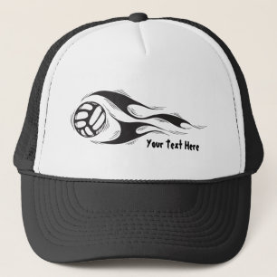Volleyball (customisable) trucker hat