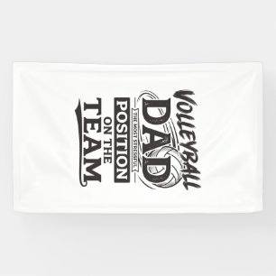 Volleyball Dad Funny Vintage Team Position Shirt_1 Banner