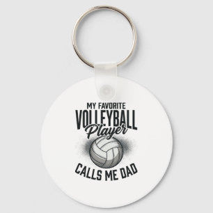 Volleyball Dad My Favourite Player Calls Me Dad De Key Ring