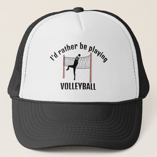 Volleyball Design Hat (Front)