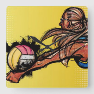 Volleyball DIGG - Wall Clock