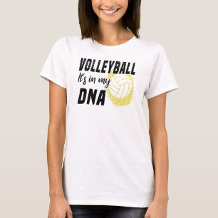 Volleyball DNA Volleyball Player Love Ball T-Shirt