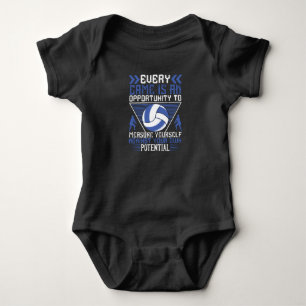 Volleyball -Every Game Is An Opportunity Baby Bodysuit