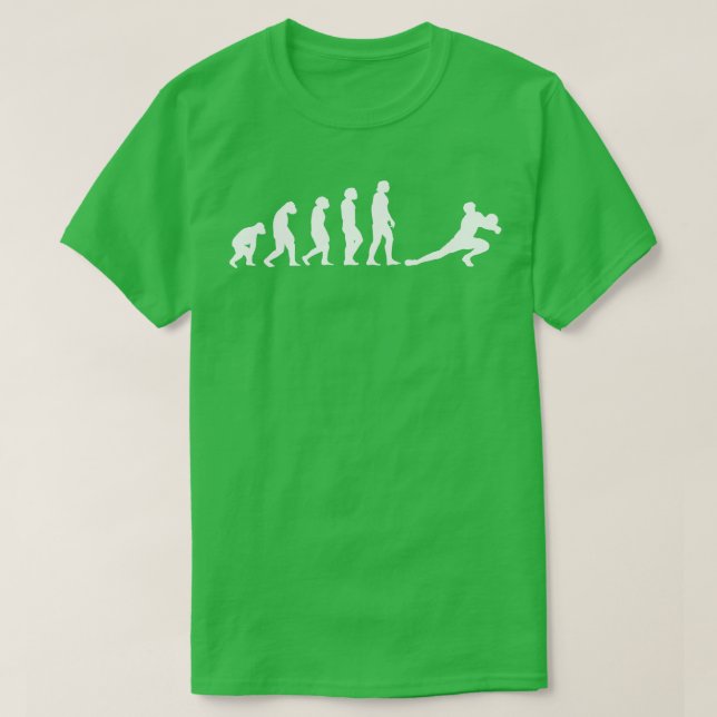 Volleyball Evolution 1 T-Shirt (Design Front)