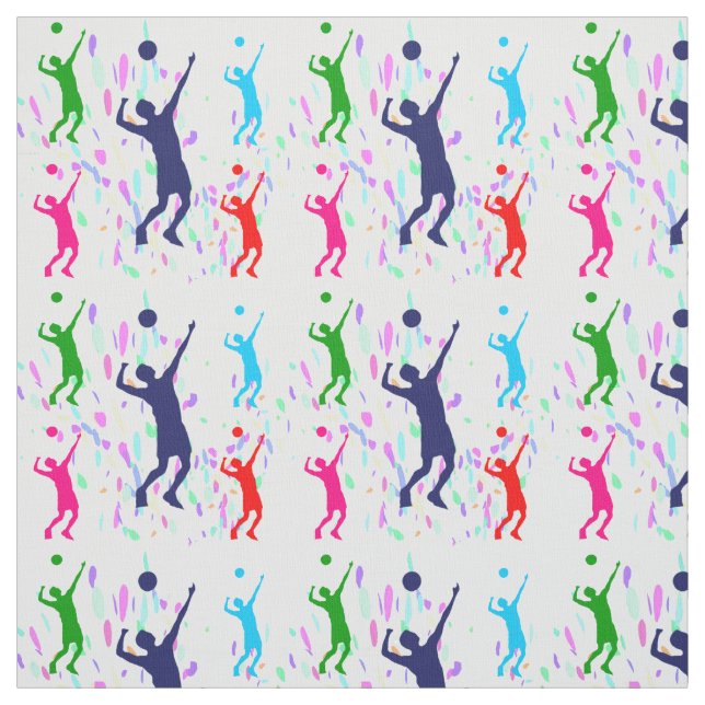 Volleyball Fabric (Swatch)
