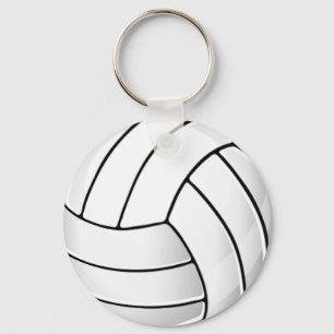 Volleyball Fan Key Ring