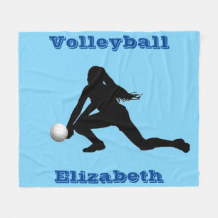 Volleyball Fleece Blanket
