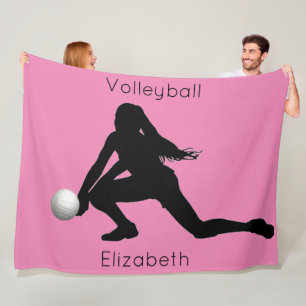 Volleyball Fleece Blanket
