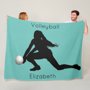Volleyball Fleece Blanket