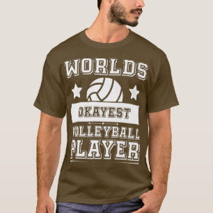 Volleyball for men and women volleyball player Pre T-Shirt