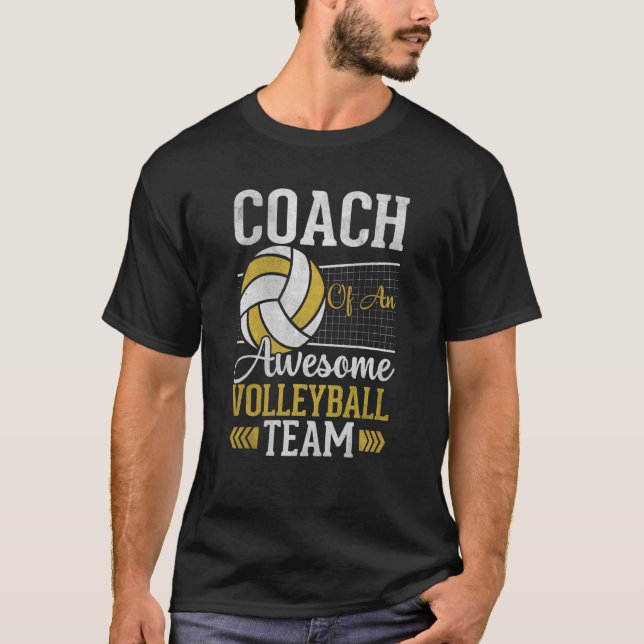 Volleyball for Men & Women or Coaches  16 T-Shirt (Front)