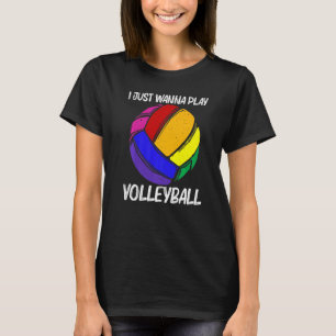 Volleyball For Men Women Volleyball Sport Player T-Shirt