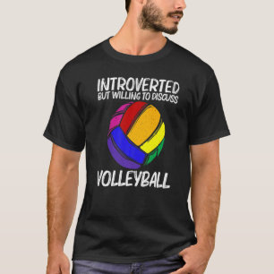 Volleyball For Men Women Volleyball Sport Player T-Shirt