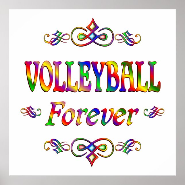 Volleyball Forever Poster (Front)