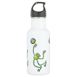 Volleyball Frog 532 Ml Water Bottle