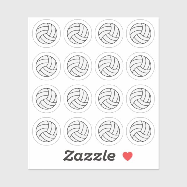 Volleyball Game Day Sports Reminder Planner (Sheet)