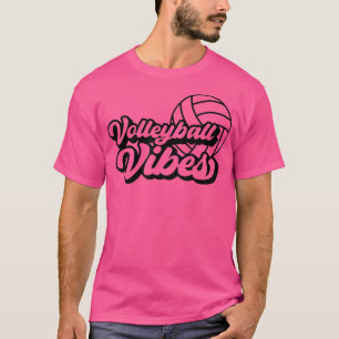 Volleyball Game Day Vibes Volleyball Mum Mothers D T-Shirt