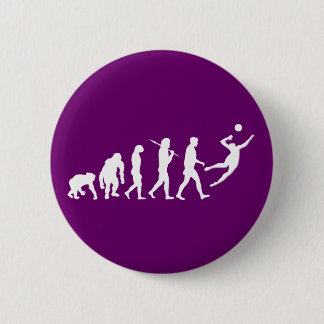 Volleyball Gift 6 Cm Round Badge