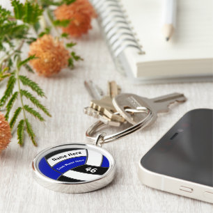 Volleyball Gift Ideas for Senior Night Personalize Key Ring