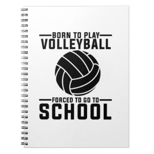 Volleyball Gift Ideas   Volleyball Player Team Notebook