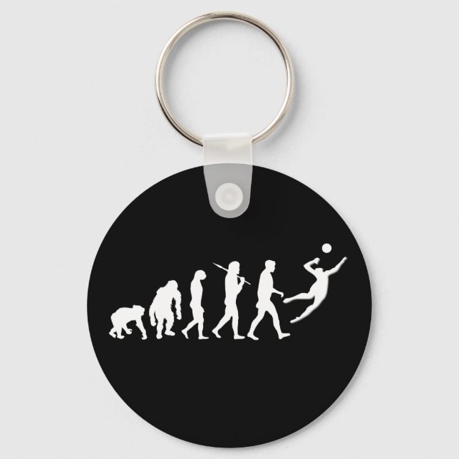 Volleyball Gift Key Ring (Front)