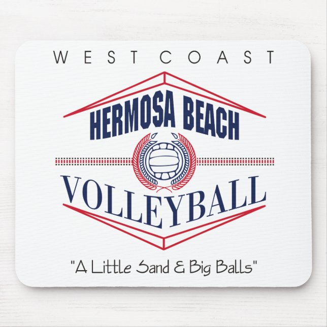 Volleyball Gift Mouse Mat (Front)