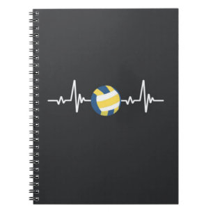 Volleyball Gifts School Team Sports Athlete Player Notebook