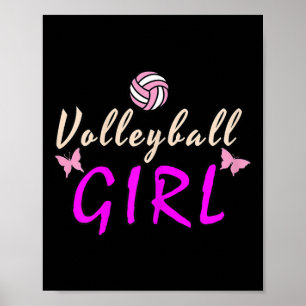 Volleyball Girl  Poster