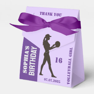 Volleyball Girl, Volleyball Player Gift, Birthday Favour Box