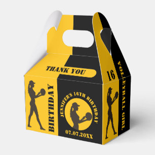 Volleyball Girl, Volleyball Player Gift, Birthday Favour Box