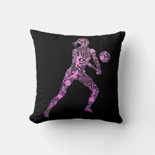 Volleyball Girl Women Youth Player 7 Cushion