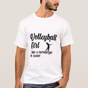 Volleyball Girls Sports Team Player Coach Gifts T-Shirt