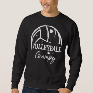 Volleyball Grampy Cute Grampy Volleyball Sport Sweatshirt
