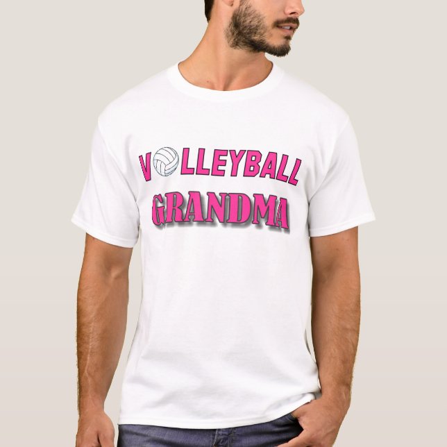 VOLLEYBALL GRANDMA.png T-Shirt (Front)