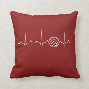 VOLLEYBALL HEARTBEAT CUSHION